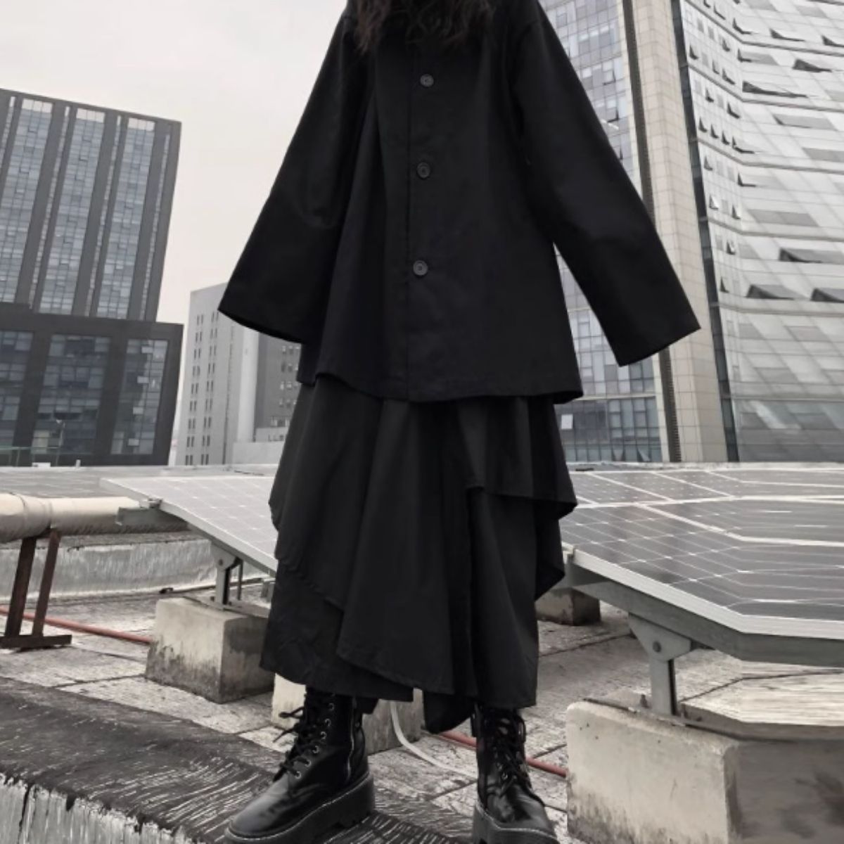 Pants/アシンメトリーサルエルパンツ ST/No.27950