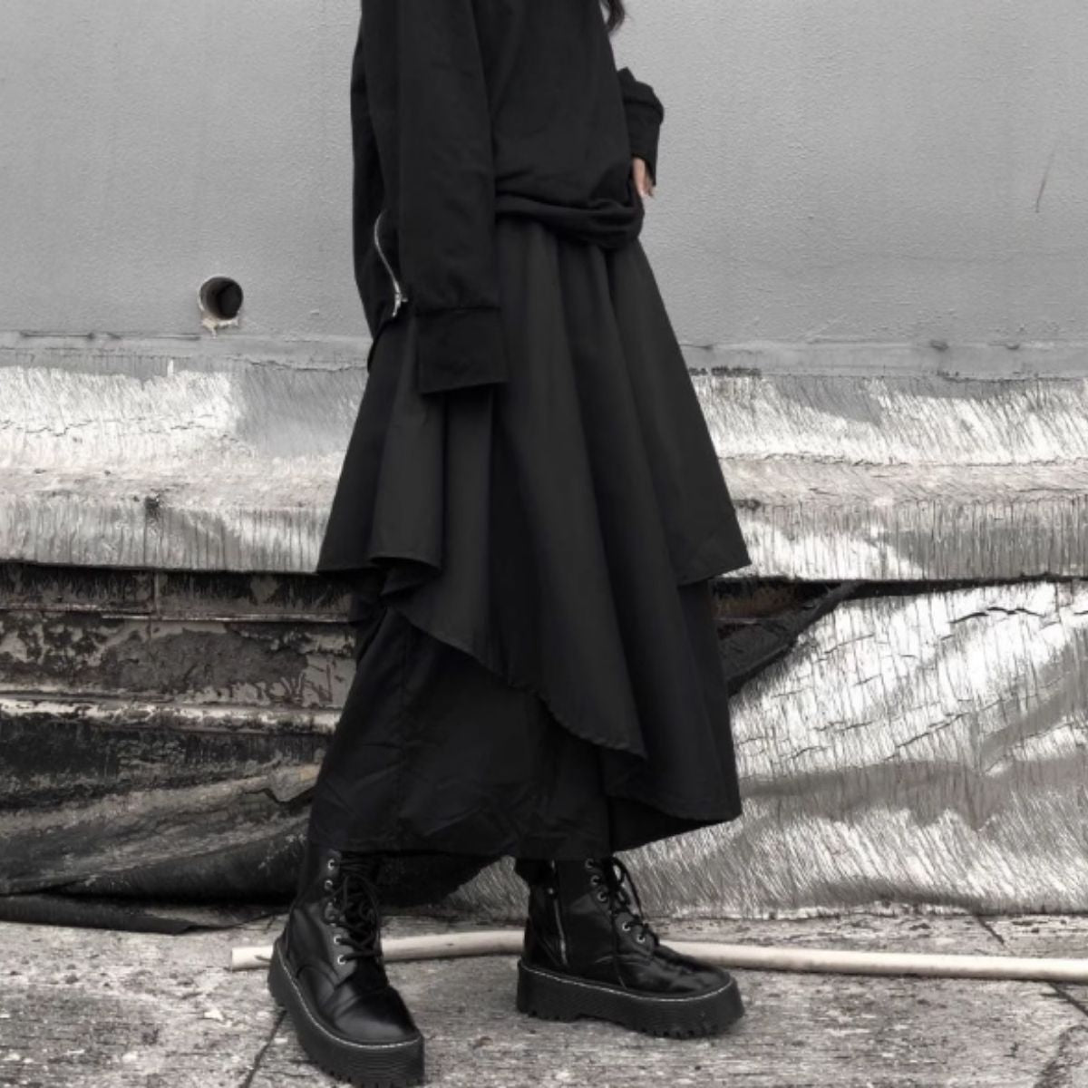 Pants/アシンメトリーサルエルパンツ ST/No.27950