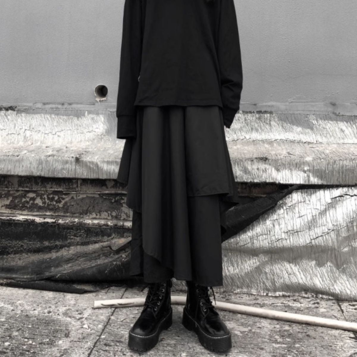 Pants/アシンメトリーサルエルパンツ ST/No.27950