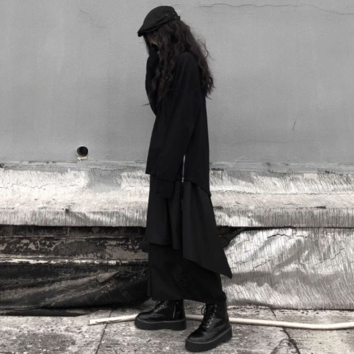 Pants/アシンメトリーサルエルパンツ ST/No.27950