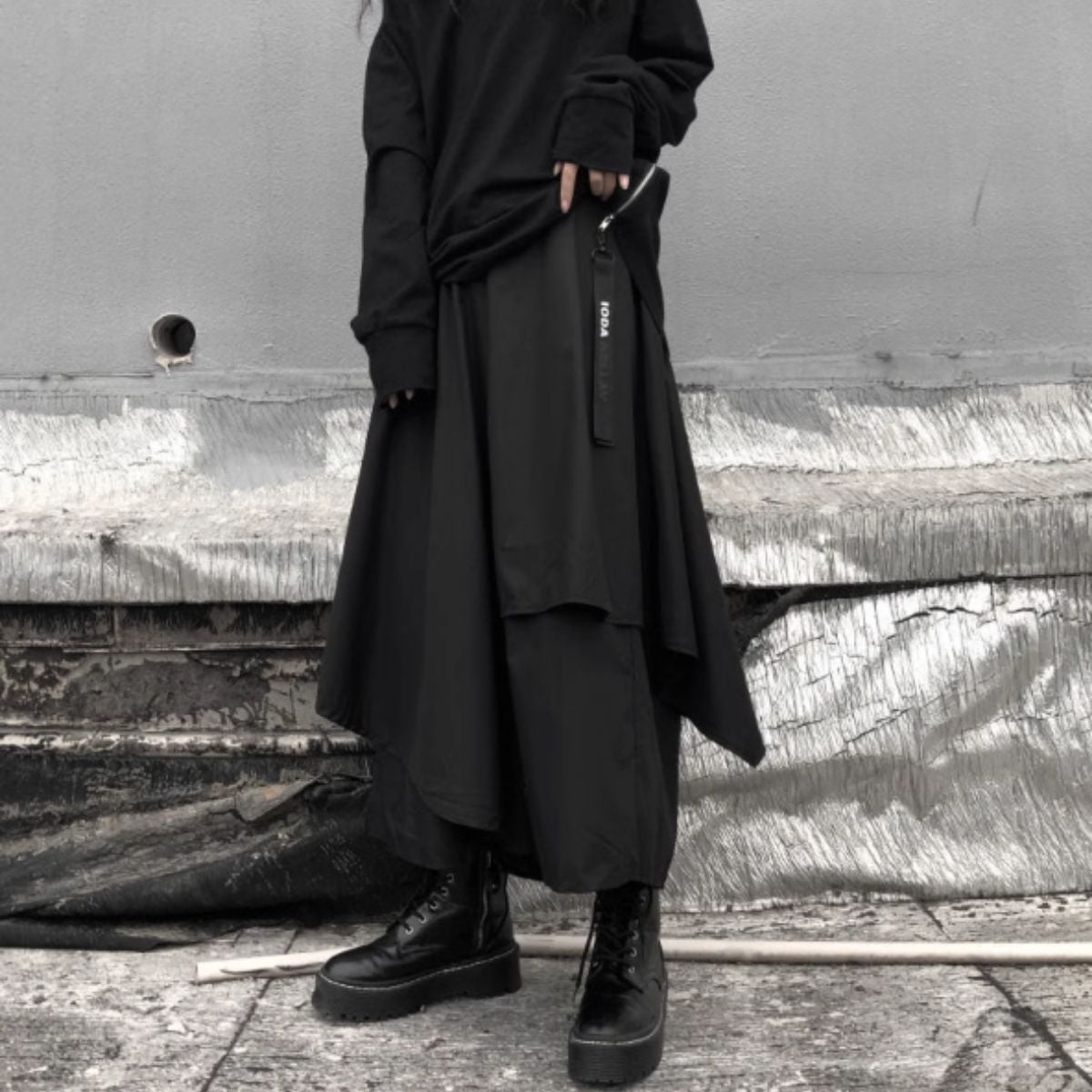 Pants/アシンメトリーサルエルパンツ ST/No.27950