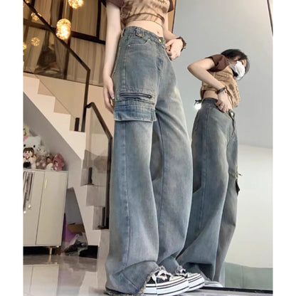 Pants/フェイクポケットデニムパンツ ST/No.27985