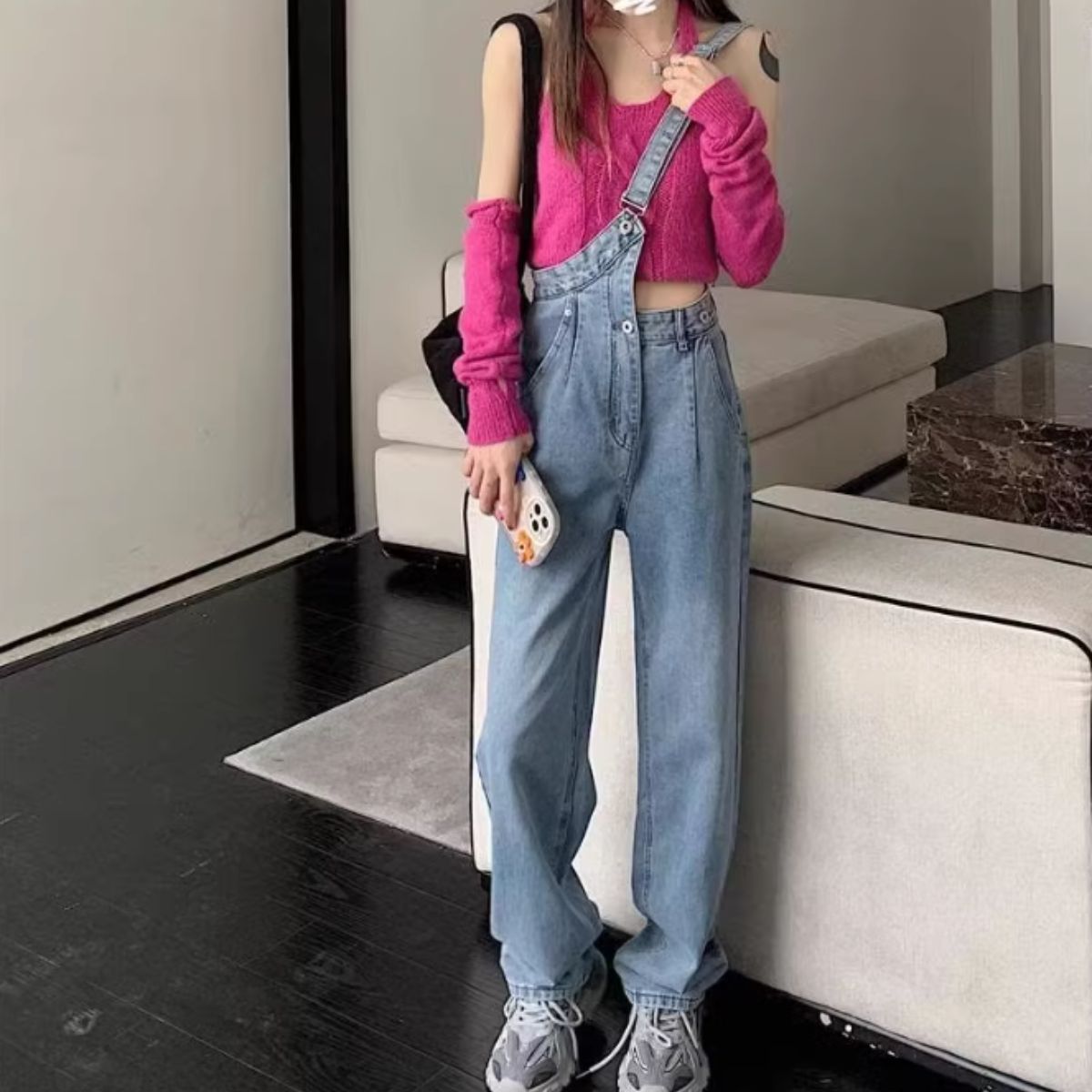 Pants/アシメワンショルデニムパンツ ST/No.27989