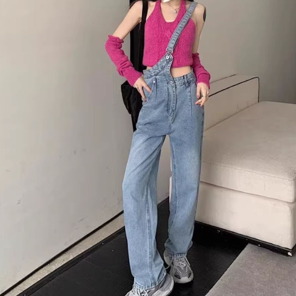 Pants/アシメワンショルデニムパンツ ST/No.27989