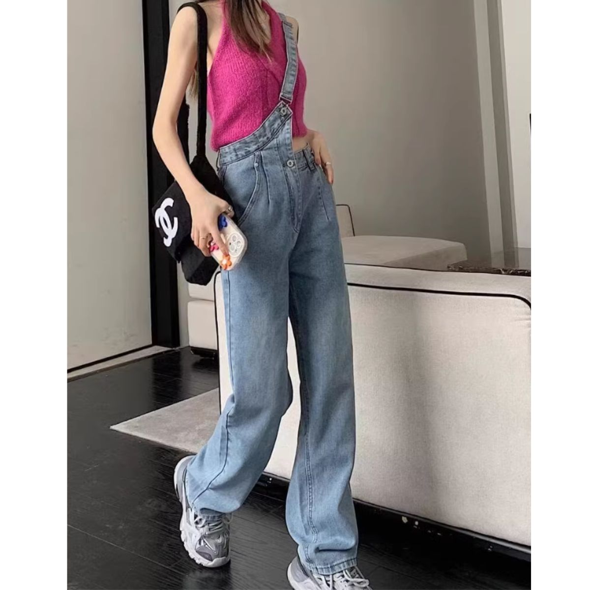 Pants/アシメワンショルデニムパンツ ST/No.27989