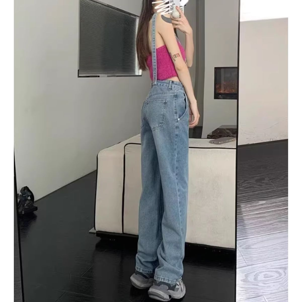 Pants/アシメワンショルデニムパンツ ST/No.27989