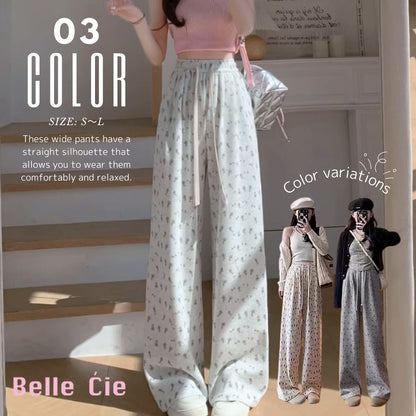 Pants/小花総柄ストレートパンツ ST/No.27994