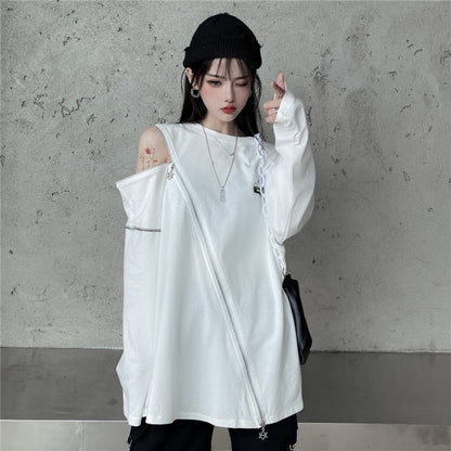 T-shirts/クレイジージップTシャツ ST/No.27194