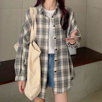 Shirts/ビエラチェックネルシャツ ST/No.27392
