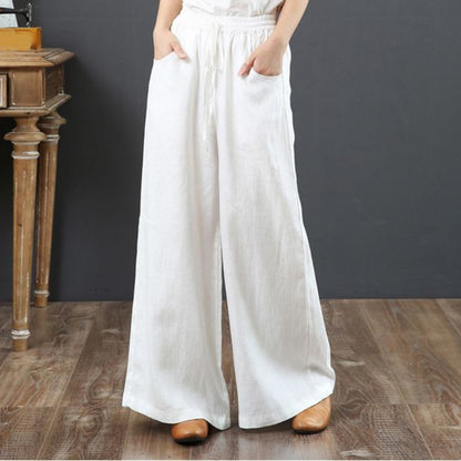 Pants/ 綿麻 リラックスイージーパンツ ST/No.27257