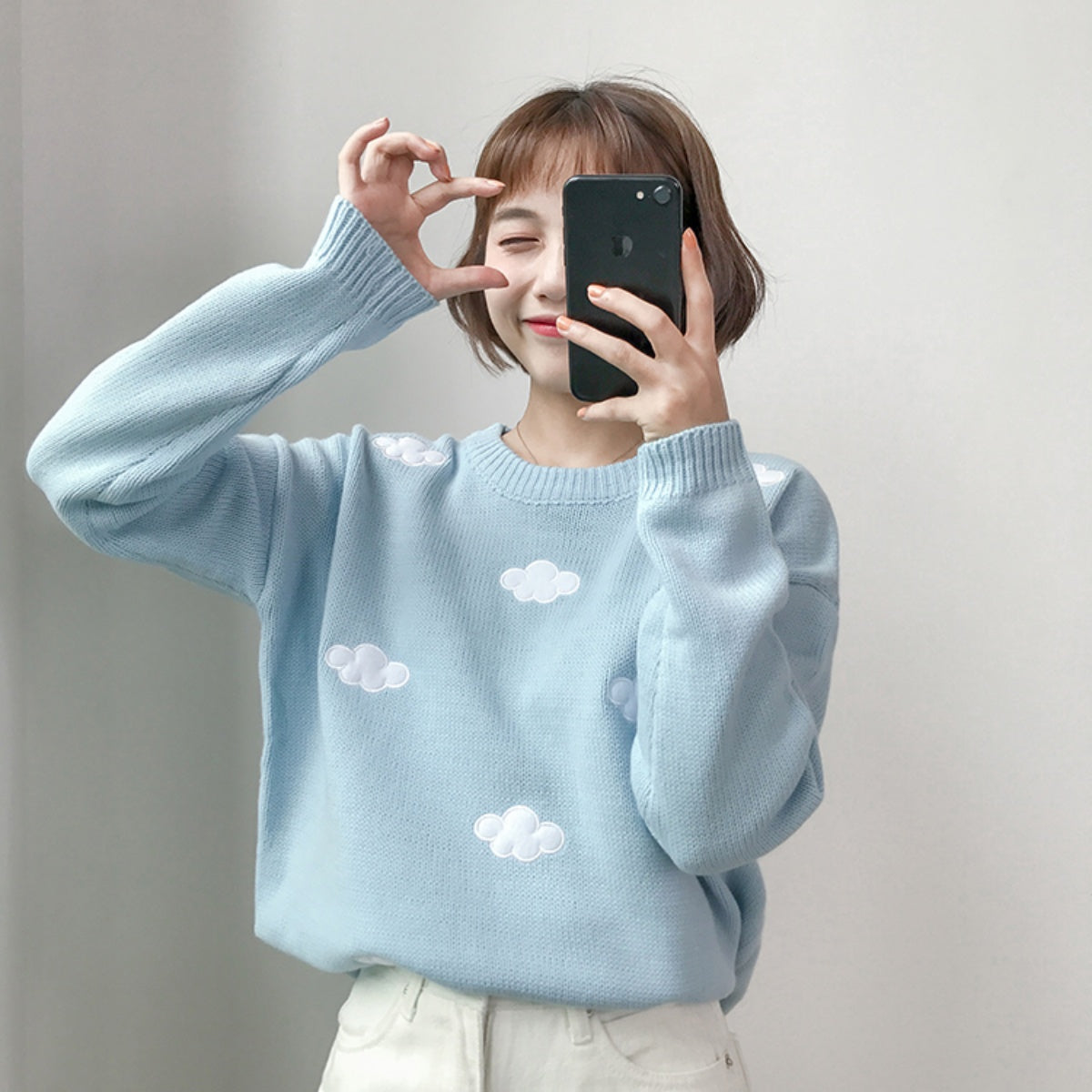 Knit/ くもニットプルオーバー ST/No.27200