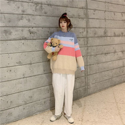 Knit / くまちゃんニットプルオーバー ST/No.27234