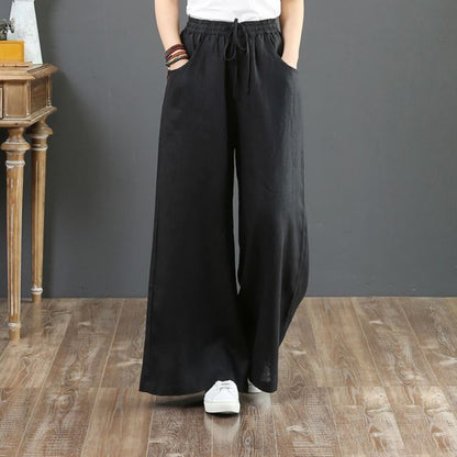 Pants/ 綿麻 リラックスイージーパンツ ST/No.27257