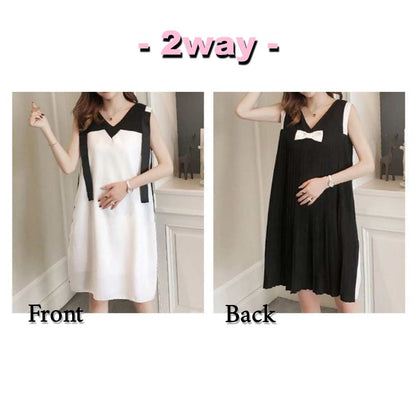 Dress/ プリーツ2wayドレス ワンピ ST/No.27281