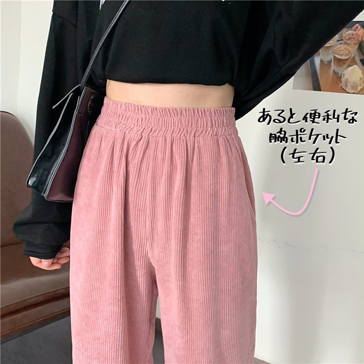 Pants / コーデュロイイージーパンツ ST/No.27212