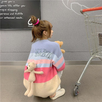 Knit / くまちゃんニットプルオーバー ST/No.27234