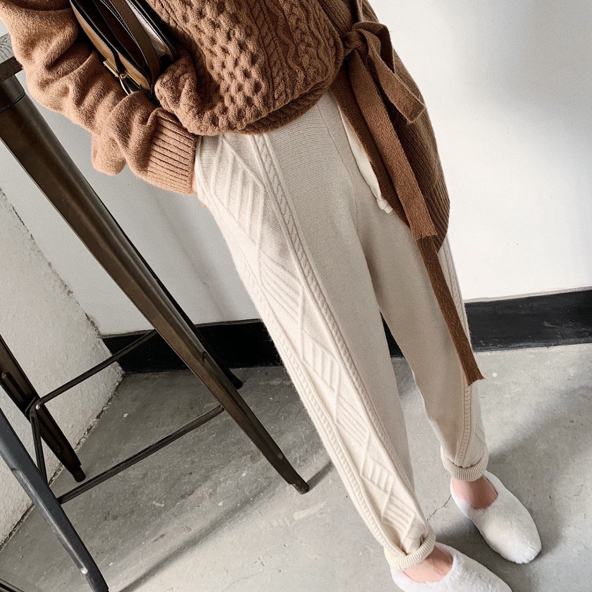 Pants / ケーブルニットパンツ ST/No.27218