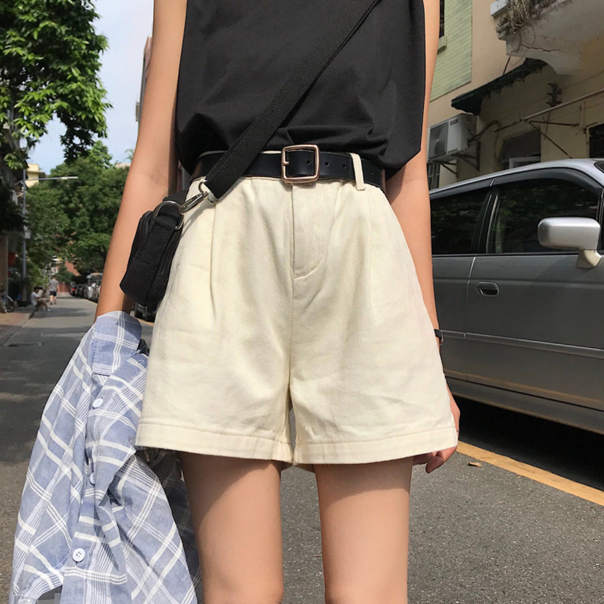 Pants/タック入りキュロットショートパンツ ST/No.27118