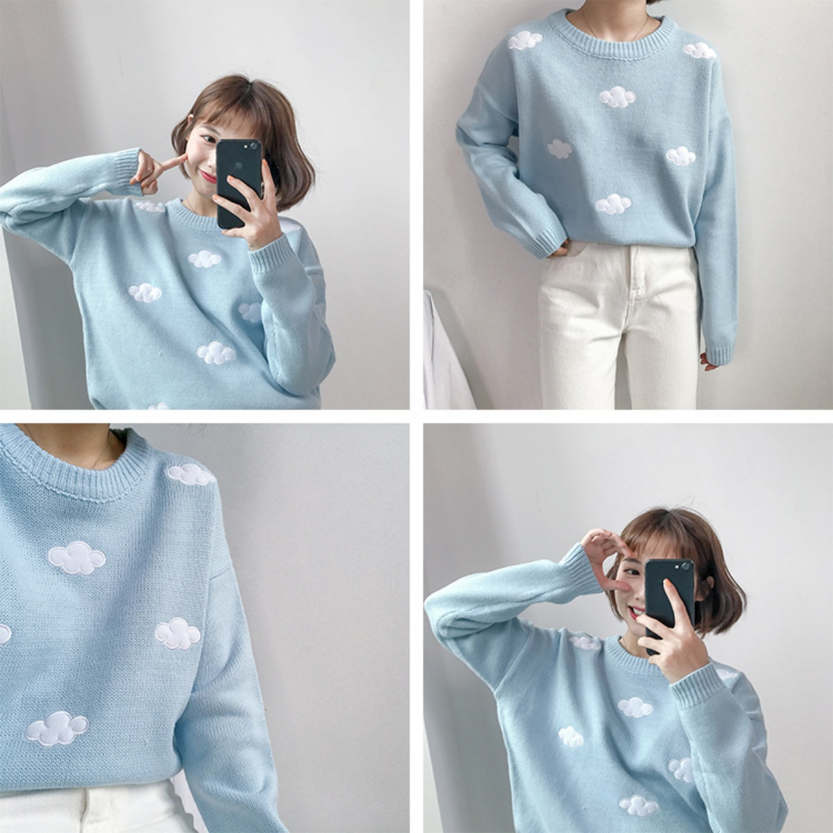 Knit/ くもニットプルオーバー ST/No.27200