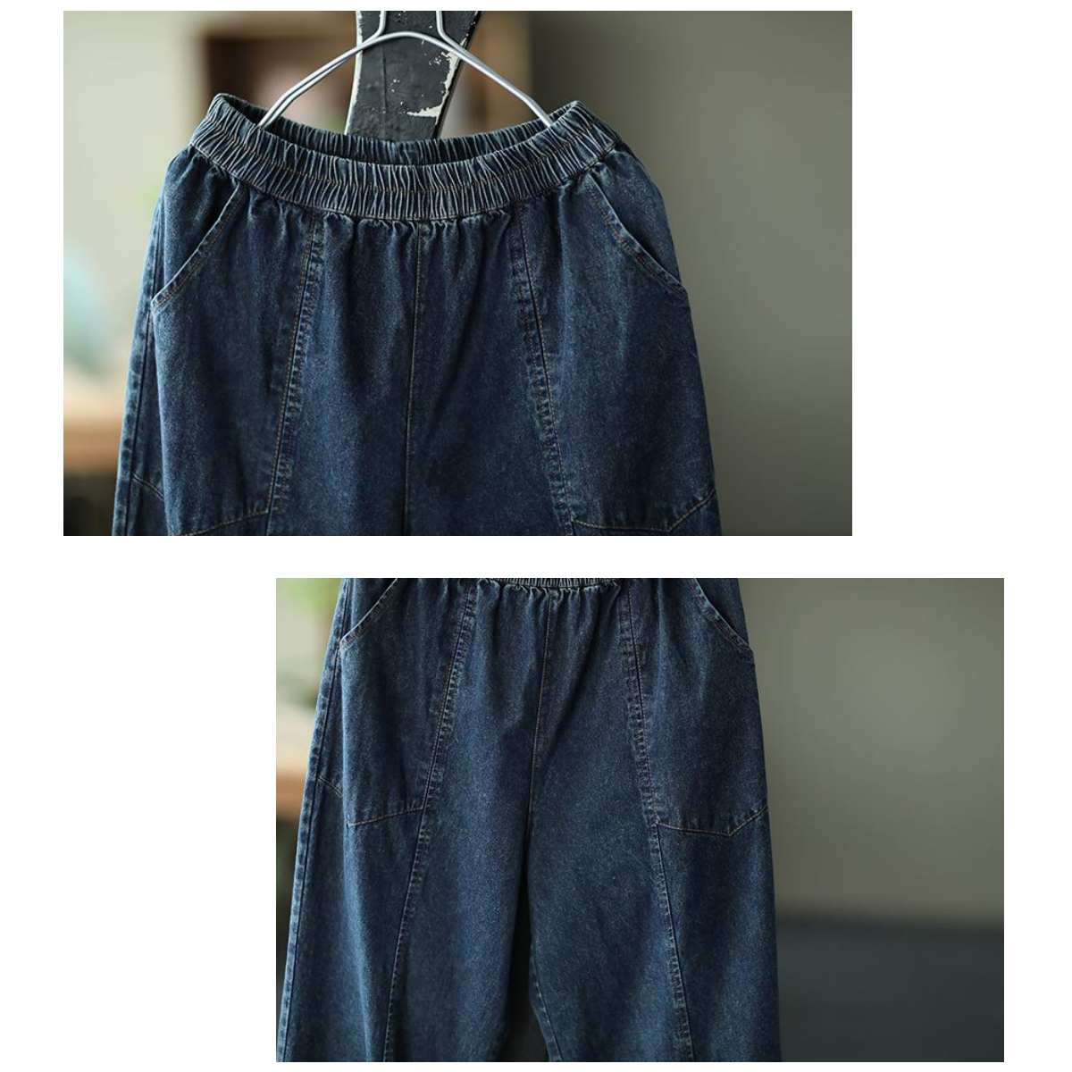 Jeans/ゆったりデニムイージーパンツ ST/No.27442