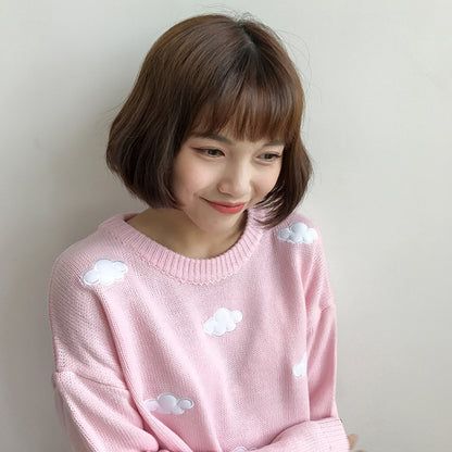 Knit/ くもニットプルオーバー ST/No.27200