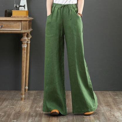 Pants/ 綿麻 リラックスイージーパンツ ST/No.27257