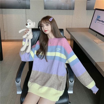Knit / くまちゃんニットプルオーバー ST/No.27234