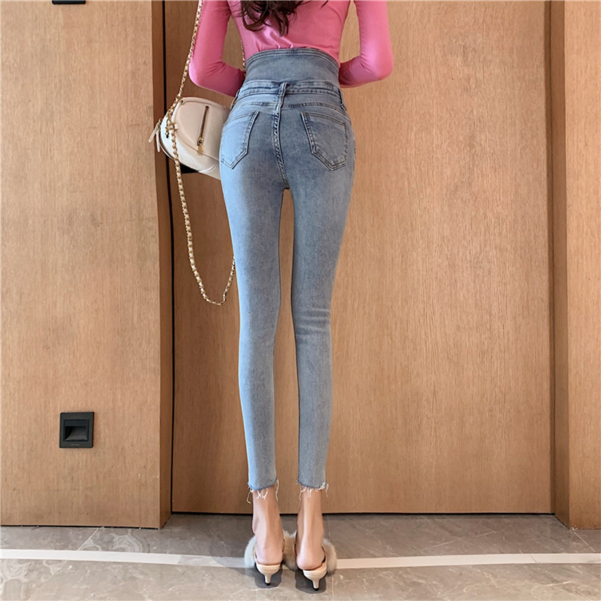 Pants/ ハイウエストスキニーパンツ ST/No.27235 – Belle Ćie