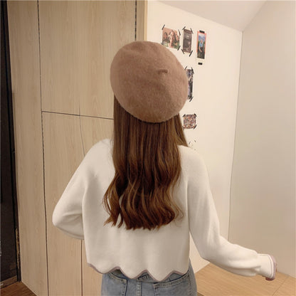 Tops/ スカラップニットトップス ST/No.27228
