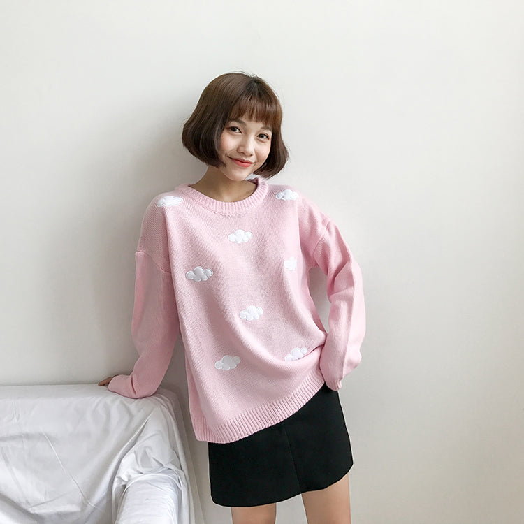 Knit/ くもニットプルオーバー ST/No.27200