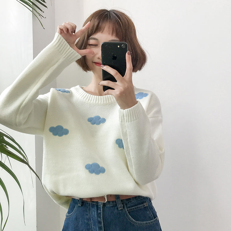 Knit/ くもニットプルオーバー ST/No.27200