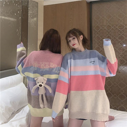 Knit / くまちゃんニットプルオーバー ST/No.27234