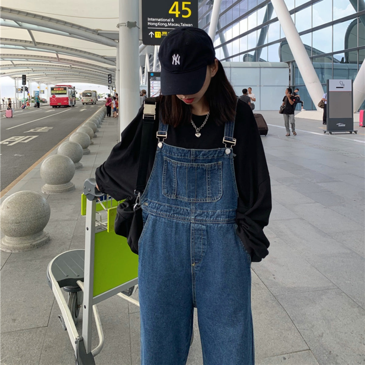 Overalls/デニムロングパンツオーバーオール ST/No.27120 – Belle Ćie