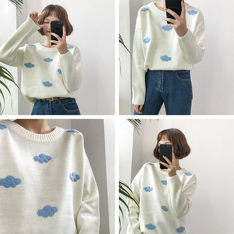 Knit/ くもニットプルオーバー ST/No.27200