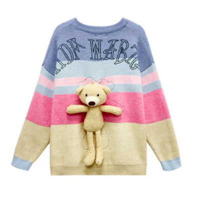 Knit / くまちゃんニットプルオーバー ST/No.27234