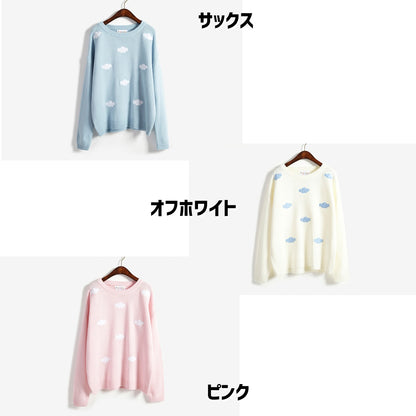 Knit/ くもニットプルオーバー ST/No.27200