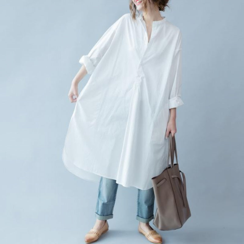 Dress/ビックサイズシャツワンピース ST/No.27087