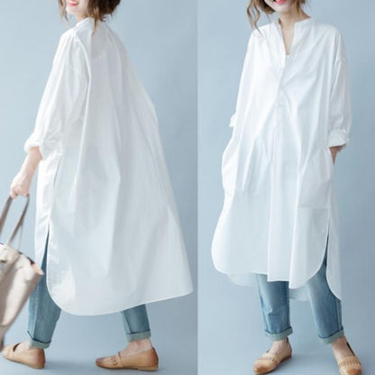 Dress/ビックサイズシャツワンピース ST/No.27087