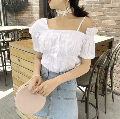 Blouse/ワンショルブラウス ST/No.27170