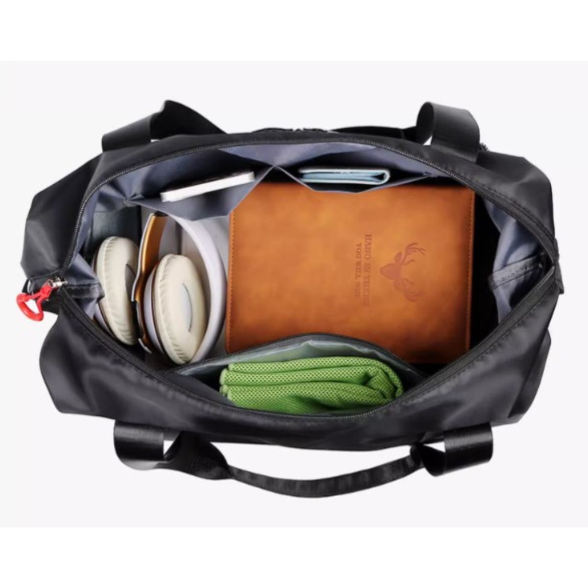 Bag/柄配色多機能ボストンバッグ ST/No.26022