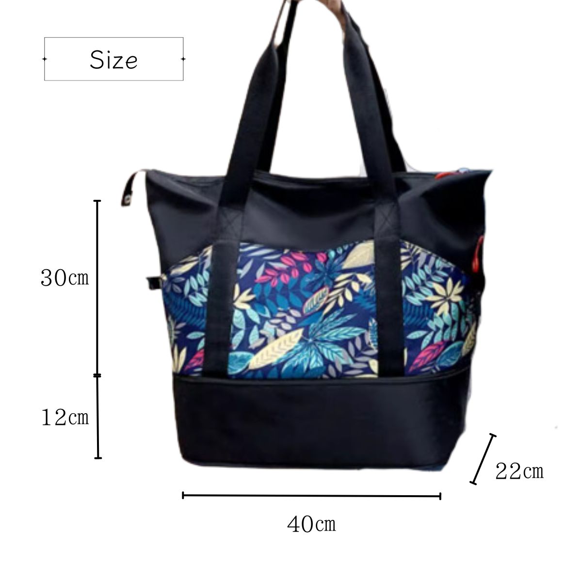 Bag/柄配色多機能ボストンバッグ ST/No.26022
