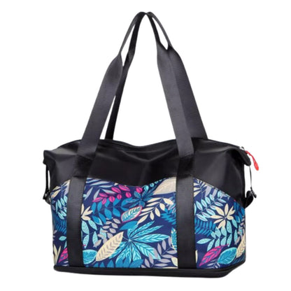 Bag/柄配色多機能ボストンバッグ ST/No.26022