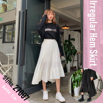 Skirt/イレヘムプリーツスカート  ST/No.27007