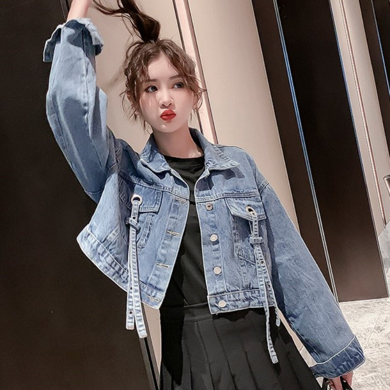 Jacket/ショート丈デニムジャケットGジャン ST/No.27536 – Belle Ćie