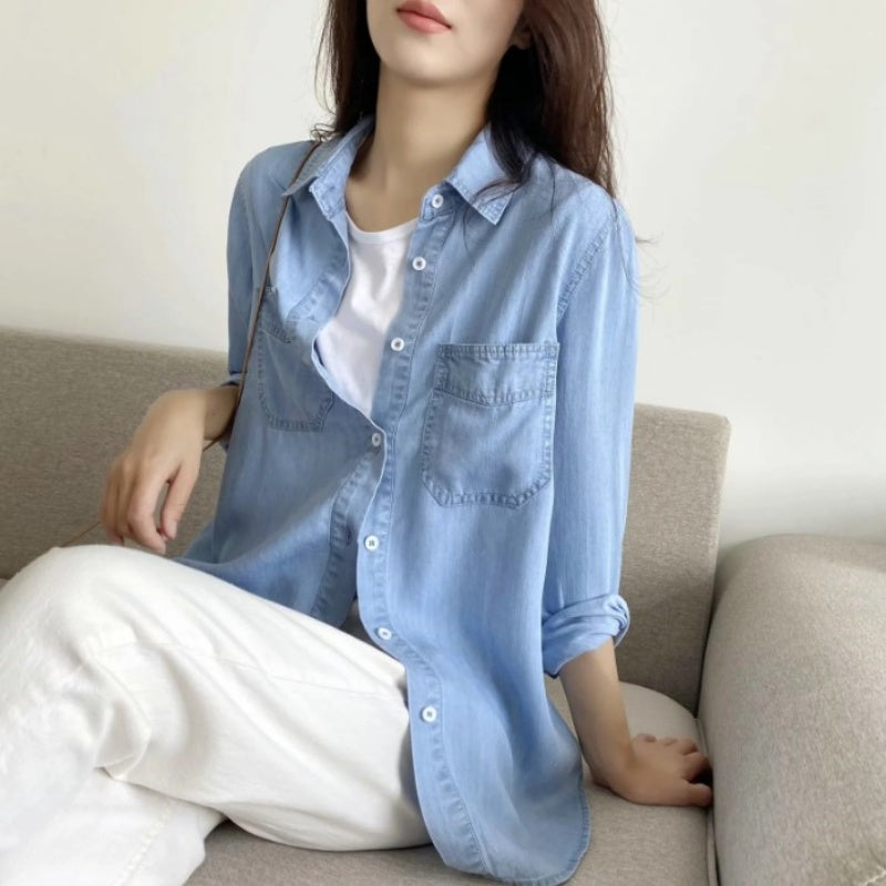 Shirts/ダンガリーシャツ ST/No.27648 – Belle Ćie