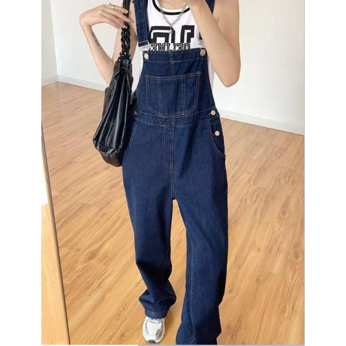 Overalls/ベーシックデニムサロペット ST/No.27742