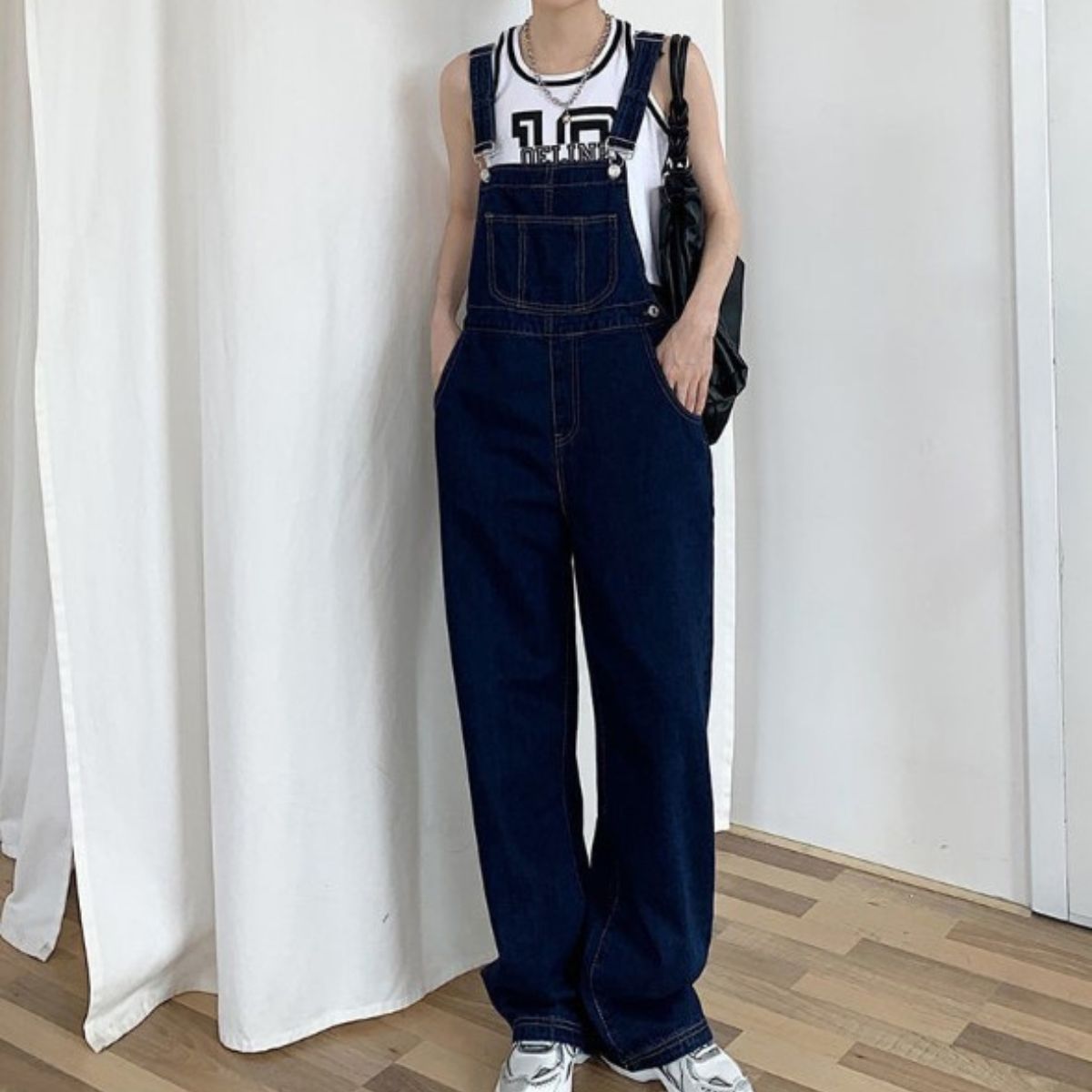 Overalls/ベーシックデニムサロペット ST/No.27742