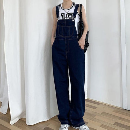 Overalls/ベーシックデニムサロペット ST/No.27742