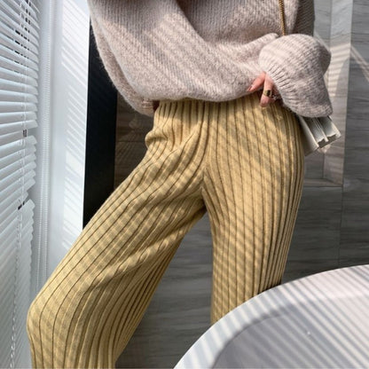 Pants/リラックスリブニットパンツ ST/No.27762