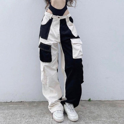 Pants/バイカラーワイドパンツ ST/No.27764